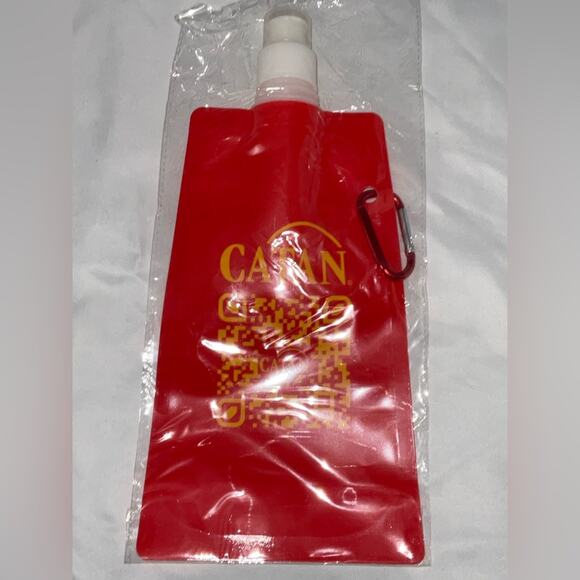 NEW SETTLERS OF CATAN PROMO THERMOS DRINK WATER FLASK POUCH - Picture 3 of 6